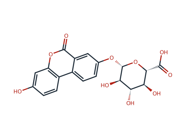 Urolithin A Glucuronide chemical structure