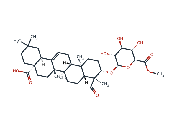 Gypsogenin-3-O-Glucuronide chemical structure