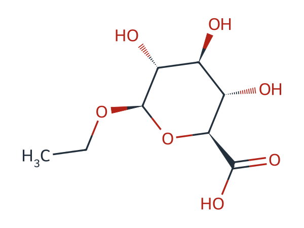 Ethyl beta-D-Glucuronide chemical structure