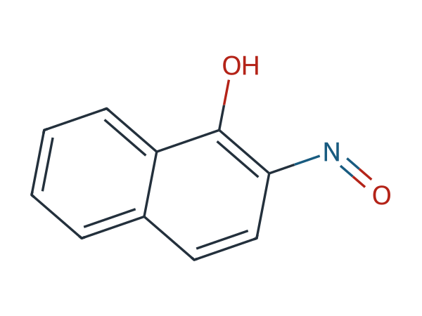 2-Nitrosonaphthalen-1-ol chemical structure