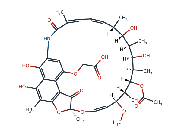 Rifaximin EP Impurity B chemical structure