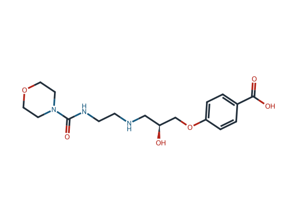 Landiolol metabolite M2 chemical structure