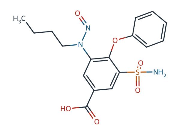 N-Nitroso Bumetanide chemical structure