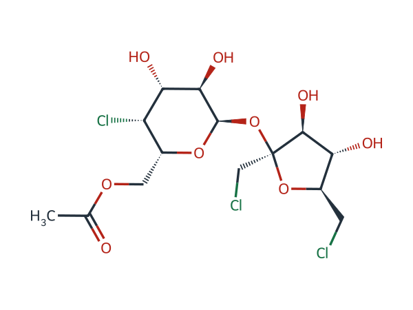 Sucralose EP Impurity A chemical structure
