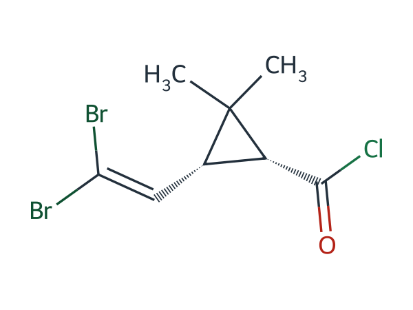 Deltamethrin Related Compound 2 (Bacisthemic Acid Chloride) chemical structure