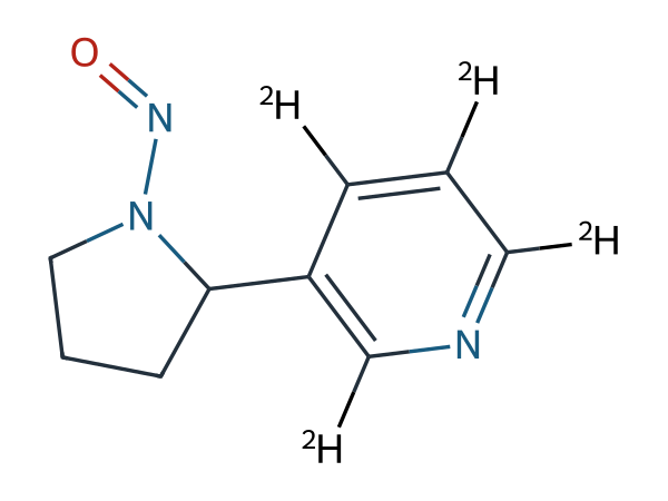 rac N＇-Nitrosonornicotine-d4 chemical structure