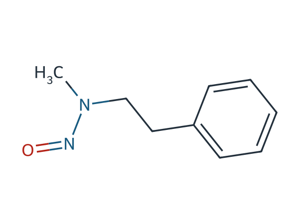Nitrosomethyl-(2-phenylethyl)amine chemical structure