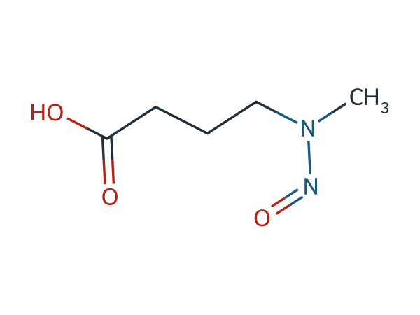 N-Nitroso-N-methyl-4-aminobutyric Acid chemical structure