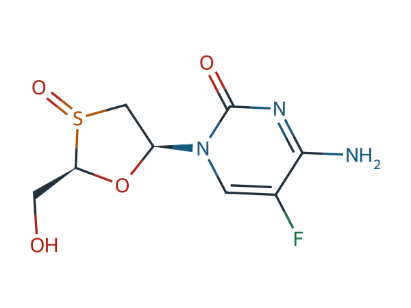 Emtricitabine Sulfoxide chemical structure