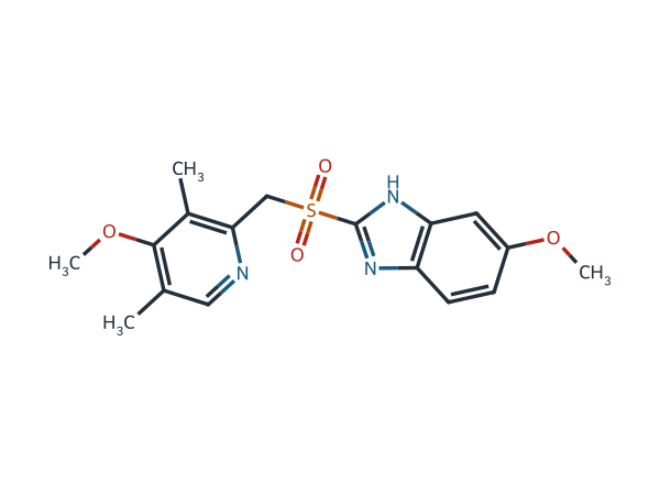 Omeprazole EP Impurity D (Omeprazole USP Related Compound A, Omeprazole Sulfone) chemical structure